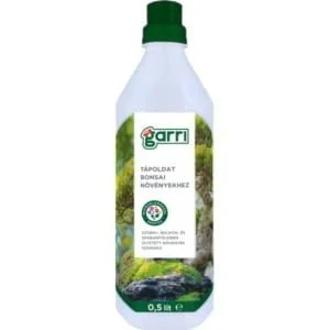 Tápoldat Bonsai növényekhez 0,5 liter Garri